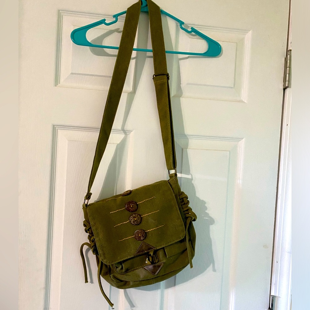 Army Green Crossbody Bag